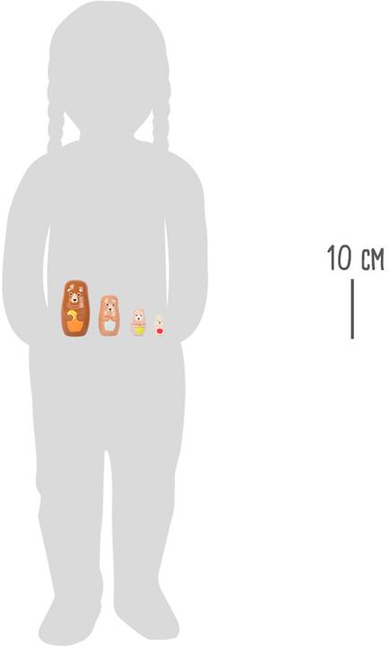 Produktbild small foot Matrjoschka Bären-Familie