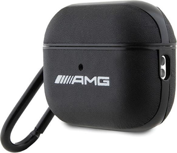 Image du produit Mercedes AMG AMAP2SLWK Coque AirPods Pro 2 czarny/black Leather White Logo (Manchon pour casque d'écoute)