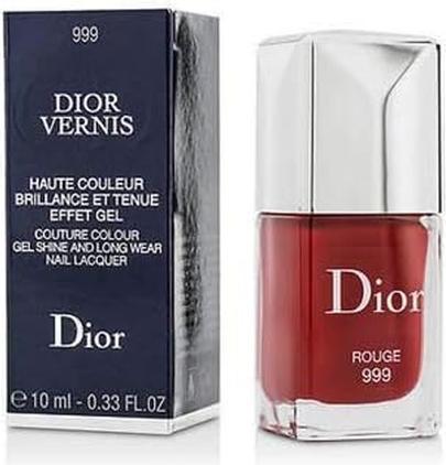 Actual product image Dior Vernis Long-Wear Nail Lacquer (Red, Gel-Effect Nail Polish)
