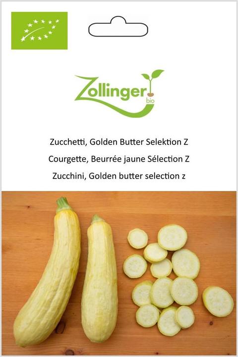 Image du produit Zollinger Bio Courgettes, sélection Golden Butter Z (Germes)