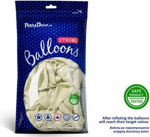 Actual product image Partydeco Balloons Crystal Clear Strong 30 cm - 100 pieces (100 x)