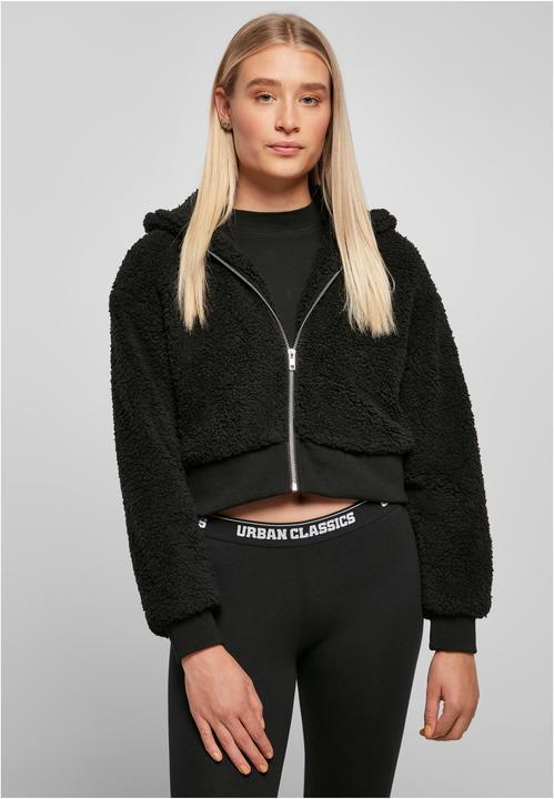 Actual product image Urban Classics Ladies Short Oversized Sherpa Jacket - 16788 (4XL)