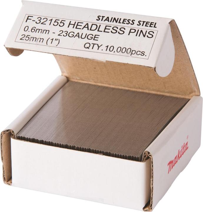 Actual product image Makita Pin 0.6x25mm INOX