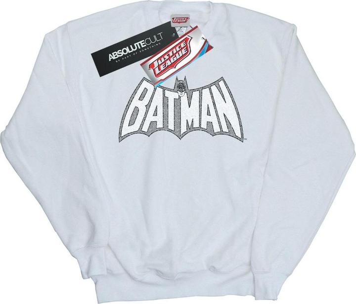 Batman Retro Crackle Logo Sweatshirt (M)