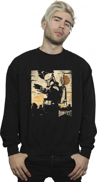 Immagine prodotto Star Wars The Book Of Boba Fett Points Felpa Uomo (5XL)
