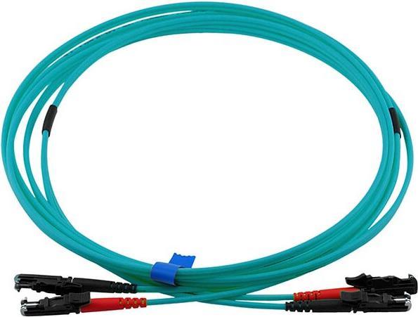 Produktbild BlueOptics Duplex LWL Patchkabel E2000-E2000 Multimode OM3 10 Meter (U/FTP, CAT8.1, 10 m)