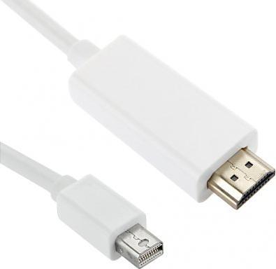 Actual product image NoName mini DisplayPort > HDMI (ST-ST) 1.2 2m Black (2 m, HDMI)