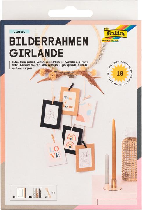 Produktbild Folia Bilderrahmen Set zum Aufhängen (11 x 7.5 cm)