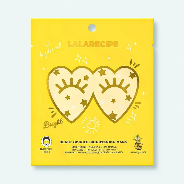 Lala Recipe Heart Goggle Brightening Mask