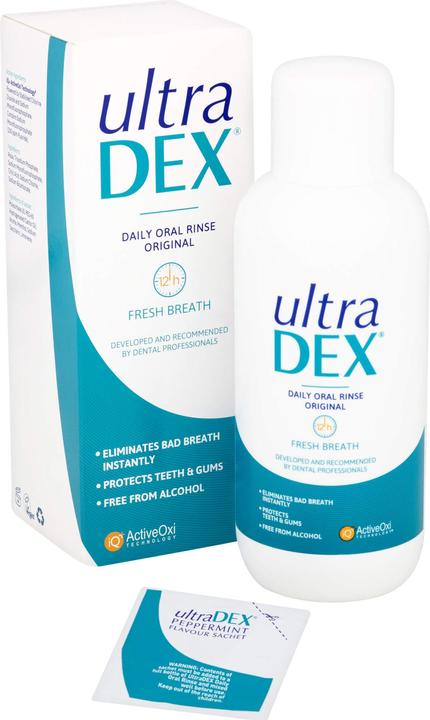 Actual product image Ultradex Mouthwash, 500 ml solution (500 ml, Mouthwash)