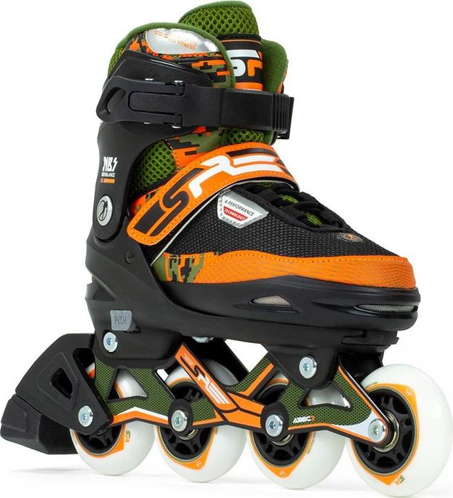 Actual product image Sfr Inline Skates Pixel Adjustable Children'S Green/Orange 2023 (37, 40.5)