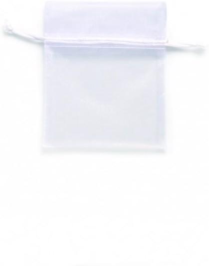 Immagine prodotto Glorex Sacchetto di organza 10x12,5 cm 5pz bianco (Borsa in organza, 5 x)