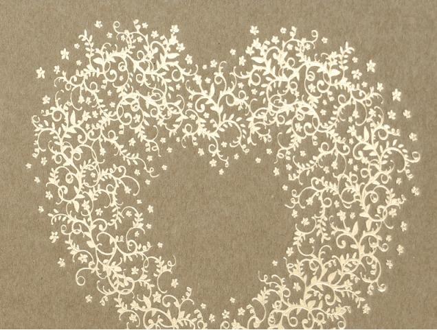 Image du produit Partydeco Livre d'or coeur (20,5 x 20,5 cm)