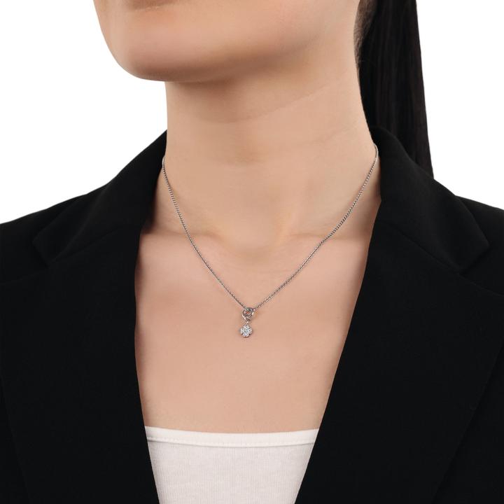 Immagine prodotto Amor Ciondoli da donna, argento 925, zirconi sintetici. | Quadrifoglio (Argento 925)