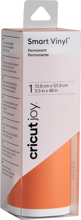 Actual product image Cricut Vinyl film Joy 13.9 cm x 121.9 cm Permanent, Orange (1 x)