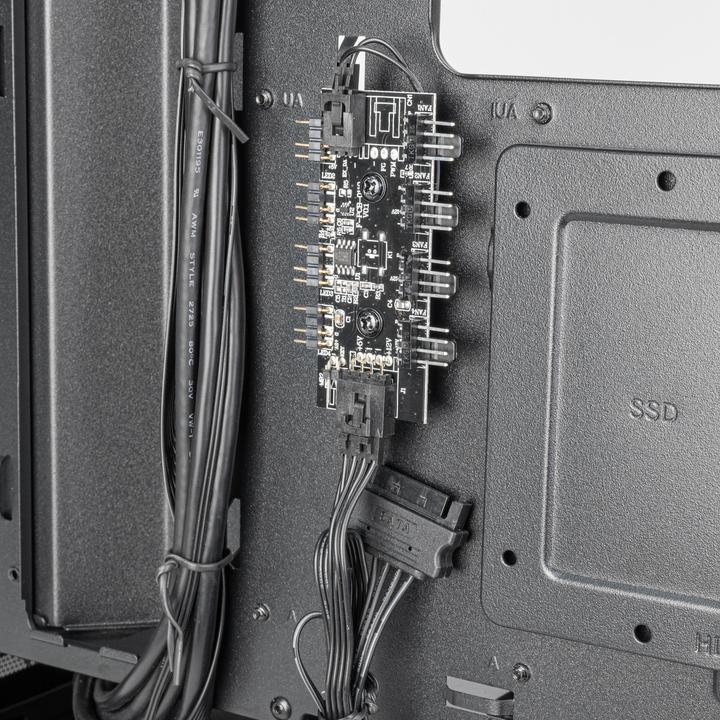 Actual product image Silverstone SST-FA514X-BG - FARA High Airflow ATX Mid-Tower gaming chassis with dual radiator suppor (mATX, Mini-ITX, ATX)