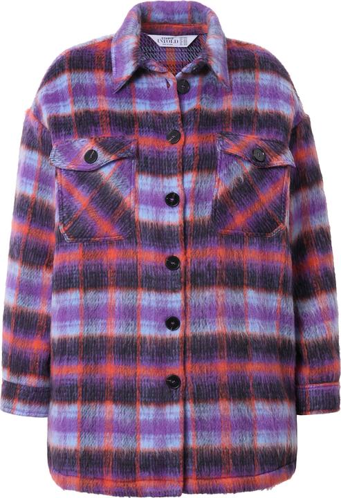 Produktbild Studio Untold Karo-Hemdjacke, oversized, Langarm (50, 52)