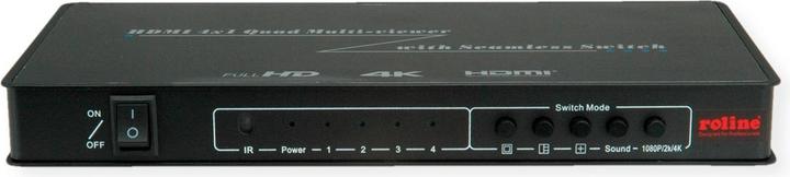 Produktbild Roline HDMI 4x1 QUAD Multi-Viewer Switch