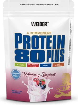 Produktbild Weider Protein 80 Plus (Haselnuss, 1 Stk., 500 g)