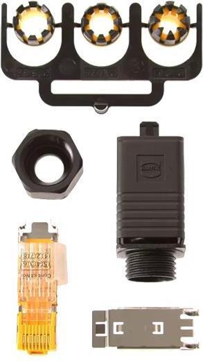 Axis Connecteur de rechange Push/Pull, IP67