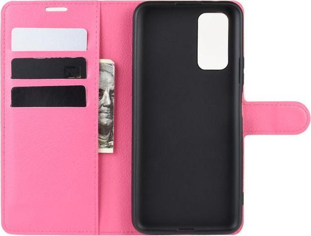 Actual product image MU Classic Litchi Leather Bookcover Series (Honor V30, Honor V30 Pro)