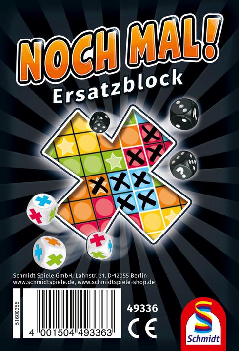 Produktbild Schmidt Spiele Noch Mal! Zusatzblocket 1 bis 3 (Englisch, Französisch, Italienisch, Deutsch)