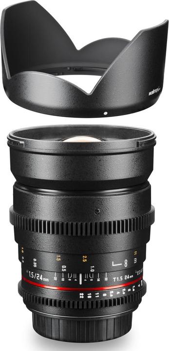 Actual product image Walimex 24/1.5 Video DSLR Nikon F (Nikon F, Micro Four Thirds, APS-C / DX, full size)