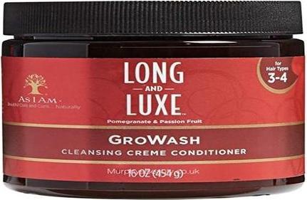 Actual product image As I Am GroWash Cleansing Creme Conditioner 16oz 454ml (454 ml)