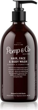 Immagine prodotto Pomp & Co Gel Doccia e Shampoo 2 in 1 per capelli e corpo 1000 ml (1000 ml)