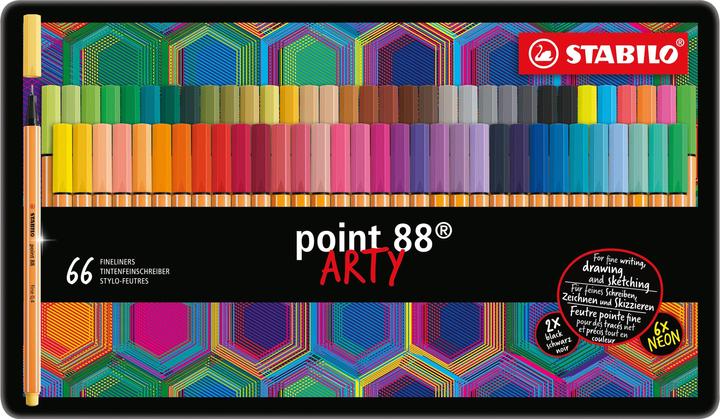 Produktbild STABILO 88 Arty (Sortiert, 66 x)