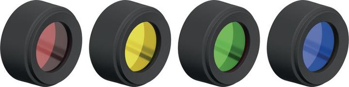 Ledlenser Colour filter set 4 pieces, Ø 29.5 mm, 502239