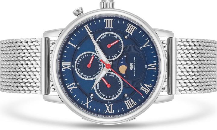 Immagine prodotto Multifunzioni Moontime II Acciaio Inox Argento - 34104 (Orologio da polso analogico, 40 mm)