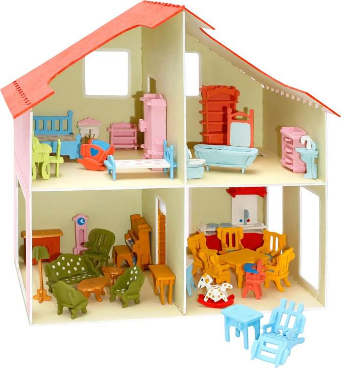 Produktbild Donau Puppenhaus mit Möbel