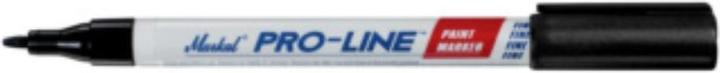 Image du produit Markal Marqueur peinture Pro-Line Fine, couleur noire (Noir)