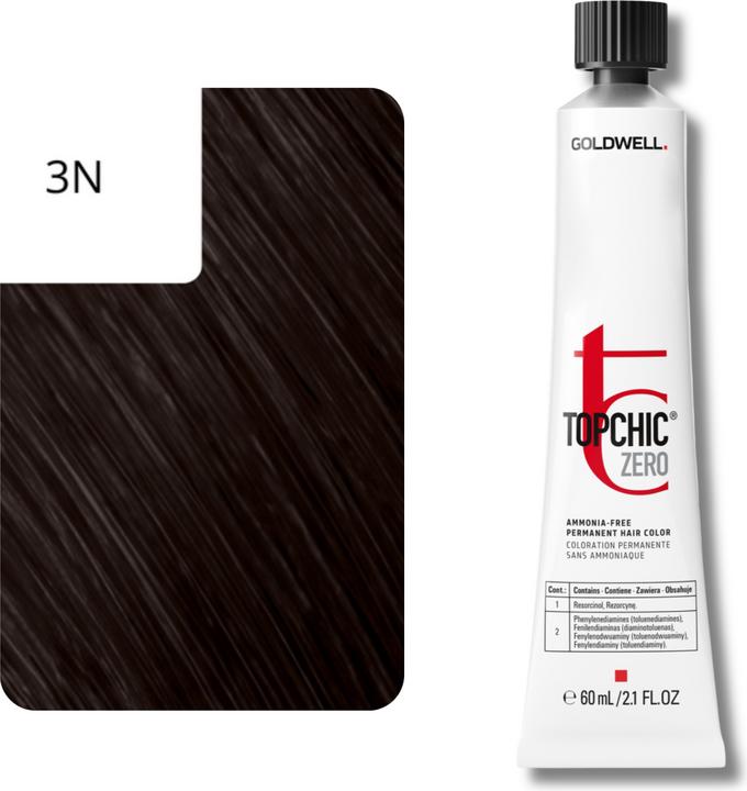 Image du produit Goldwell Topchic Zero - 3N brun foncé (3N - brun foncé)