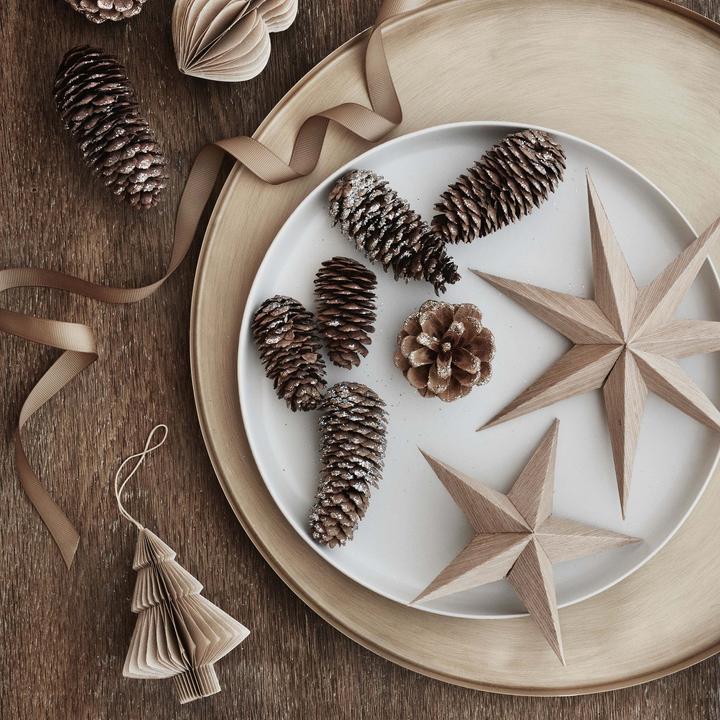 Actual product image Broste Copenhagen Venice poinsettia (1 -part)