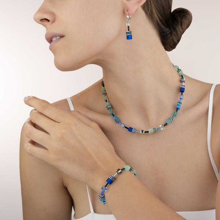Image du produit Coeur de Lion Collier GeoCube (Acier inoxydable, 42 cm)