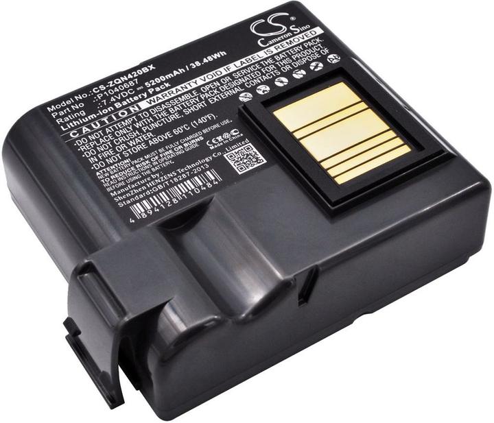 Immagine prodotto Beltrona BELZQN420BX Batteria per stampante 7,4 V 5200 mAh sostituisce la batteria originale P1040687