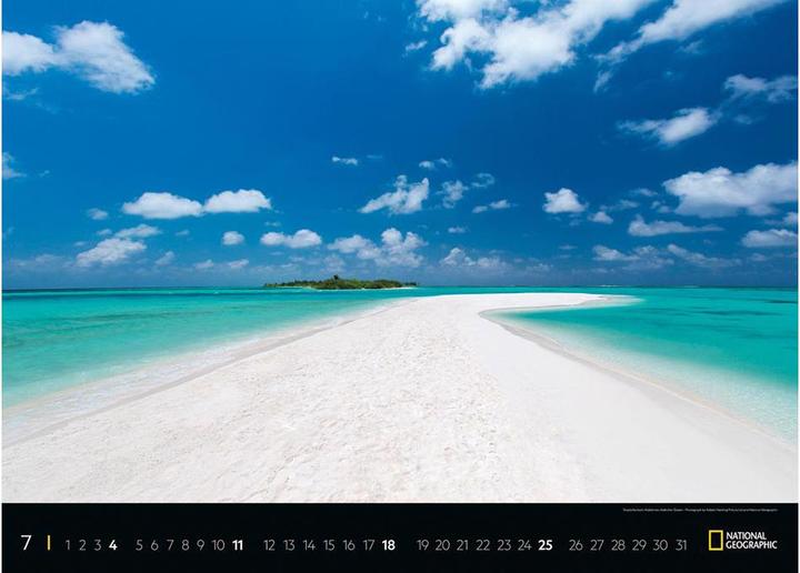 Image du produit National Geographic Calendrier Paysages 2021 (B2, Non contraignant, Allemand)