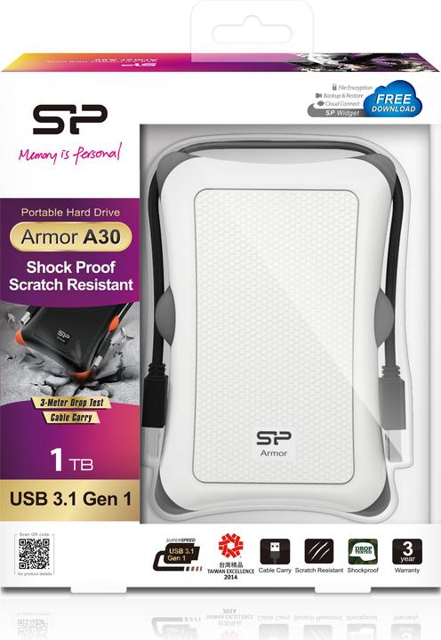 Actual product image Silicon Power Armor USB 3.1 Gen1 (1 TB)