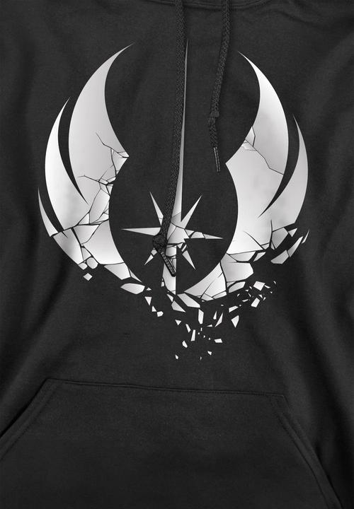 Immagine prodotto Star Wars Jedi Felpa con Cappuccio Obi Wan Kenobi In Frantumi Uomo (S)