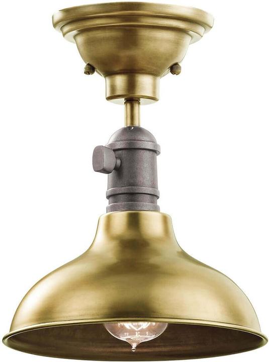 Produktbild Elstead Lighting Cobson Hängeleuchte E27 19cm Naturmessing (E27)