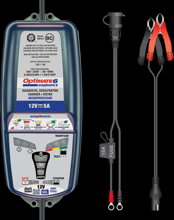 Image du produit Tecmate OptiMate 6 Ampmatic (12V, 5 A)