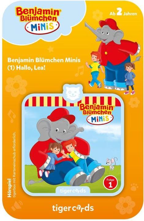 Immagine prodotto Tigermedia Tigercard- Benjamin Blümchen Minis (1): Ciao, Lea! (Tedesco)