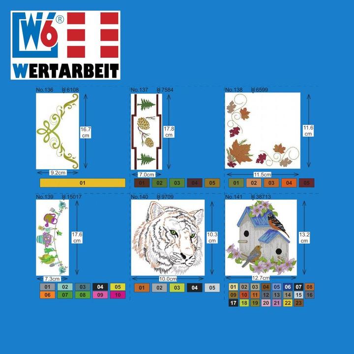 Produktbild W6 Stickmaschine N 8000 Exklusive (150 x 250 mm)