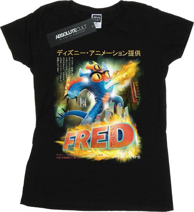 Disney Big Hero 6 Fred Anime Poster TShirt (M)