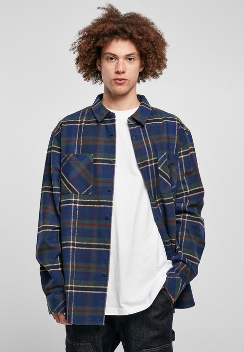 Actual product image Urban Classics Checked Mountain Shirt - 19481 (S)