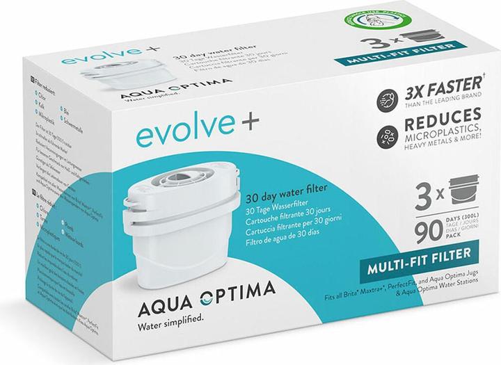 Produktbild Aqua Optima Filter für Karaffe Single Life Evolve (3 Stück) (3 x)