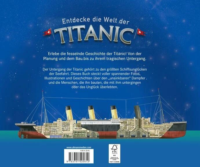 Produktbild Entdecke die Welt der Titanic (Deutsch, Joe Fullman, 2021)