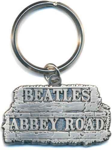 Actual product image The Beatles Abbey Road Sign In Relief Schlüsselanhänger